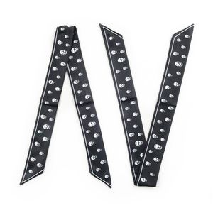 2 Twilly Scarves - Handbag Purse Twilly Scarf Pair